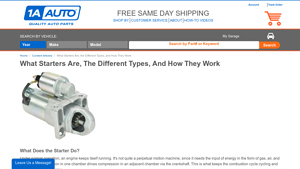 1A Auto - Starters