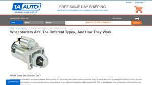 1A Auto - Starters