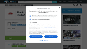 KIA - 2018 Sportage Starter Motor