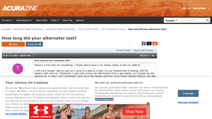 Acura - Alternator Longevity Insights