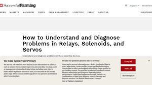 Agriculture.com - Relays, Solenoids, and Servos