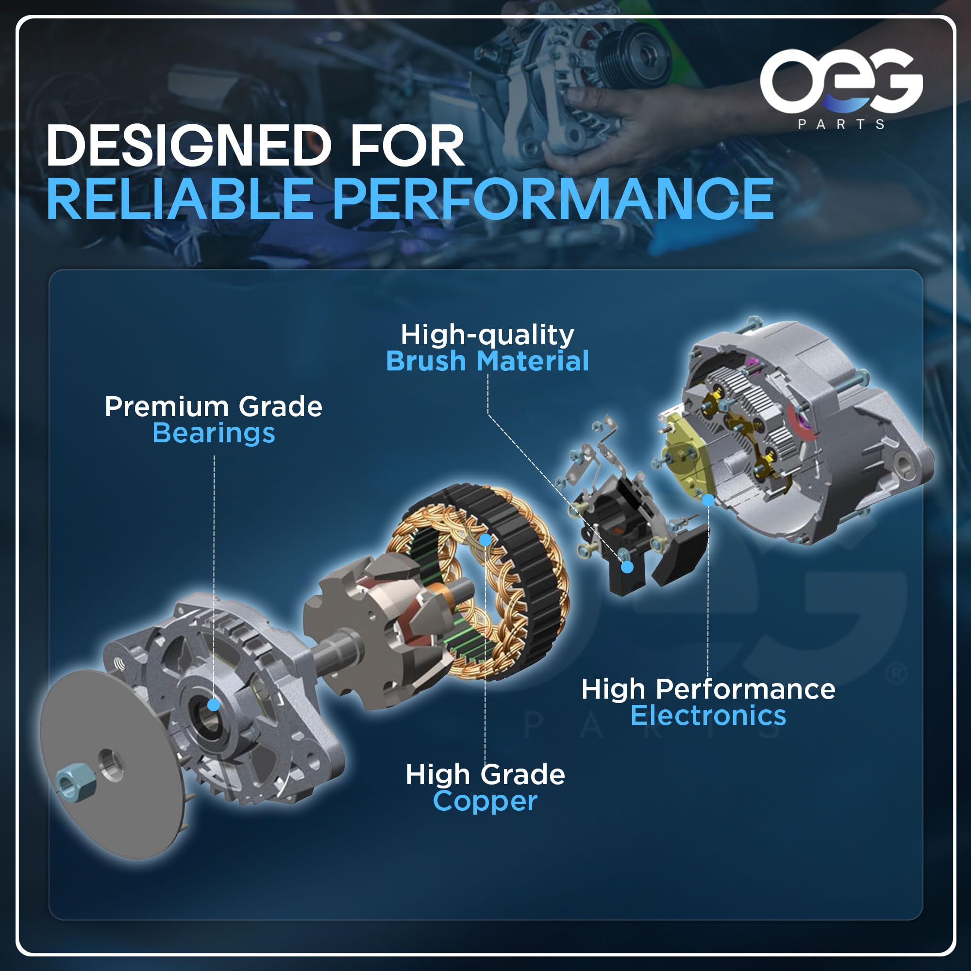 An application scenario or product detail of alternator assembly - Image 12