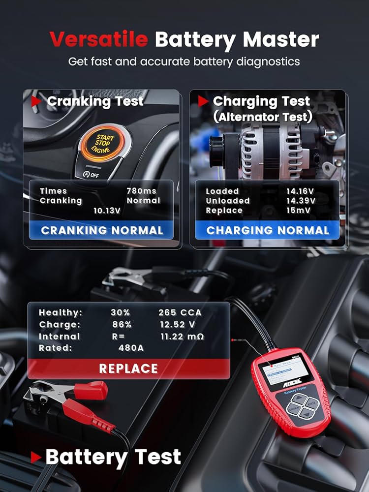An application scenario or product detail of auto alternator test - Image 16