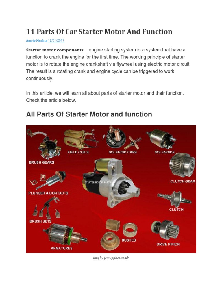 An application scenario or product detail of automotive starter motor parts - Image 16