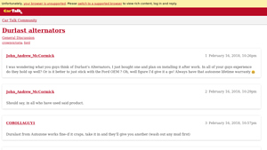 Duralast - Reliable Auto Parts