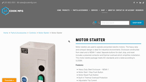 Cook MFG - Motor Starters