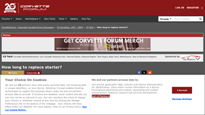 AC Delco - Starter Replacement for C5 Corvette