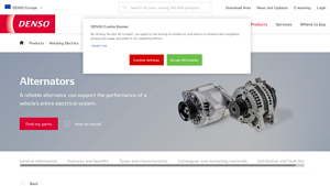 DENSO - High-Performance Alternators