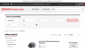 Denso - Remanufactured Alternators