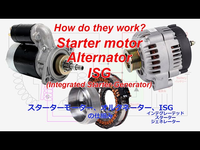 An application scenario or product detail of difference between starter and alternator - Image 14