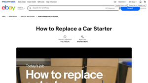 Electric Starter - Heavy Duty Installation Guide