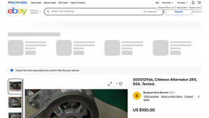 B Buckeye Auto Electric - Remanufactured 28V Alternator