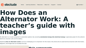 Electude - Alternator