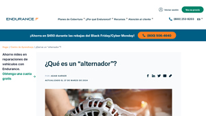 Endurance Warranty - Alternador