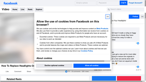 Facebook - Headlight Replacement Guide
