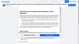 Honda - CRV Alternator