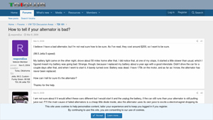 TDI Club - Alternator Insights