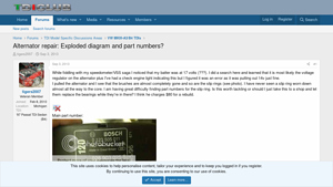 Bosch - Alternator Parts