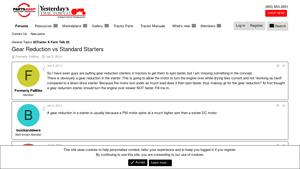 Yesterday's Tractors - Gear Reduction Starters