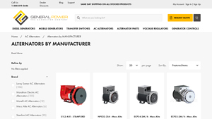 GenPower USA - Alternators by Leading Manufacturers