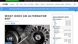 Gurnee Chrysler Jeep Dodge Ram - Alternator Services