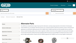 HC Cargo - Alternator Parts