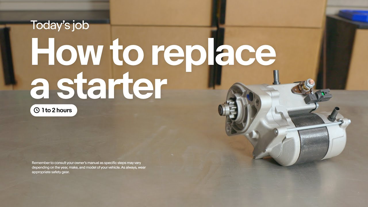 An application scenario or product detail of how do you replace a starter - Image 23