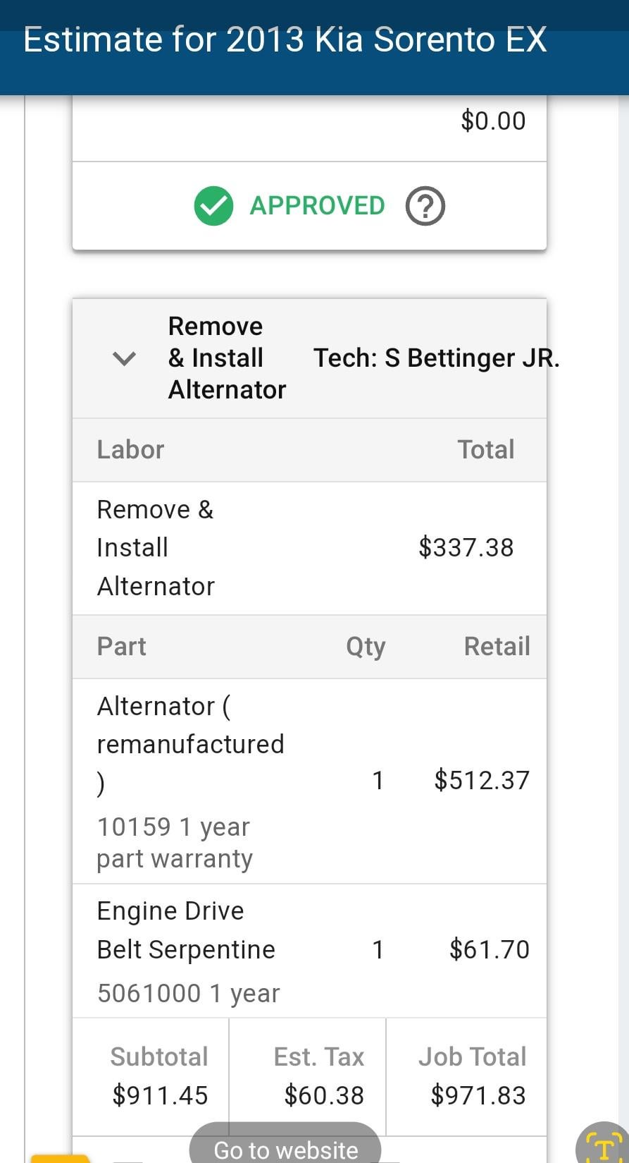 An application scenario or product detail of how much does fixing an alternator cost - Image 3