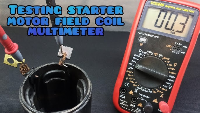 An application scenario or product detail of how to check starter with multimeter - Image 21