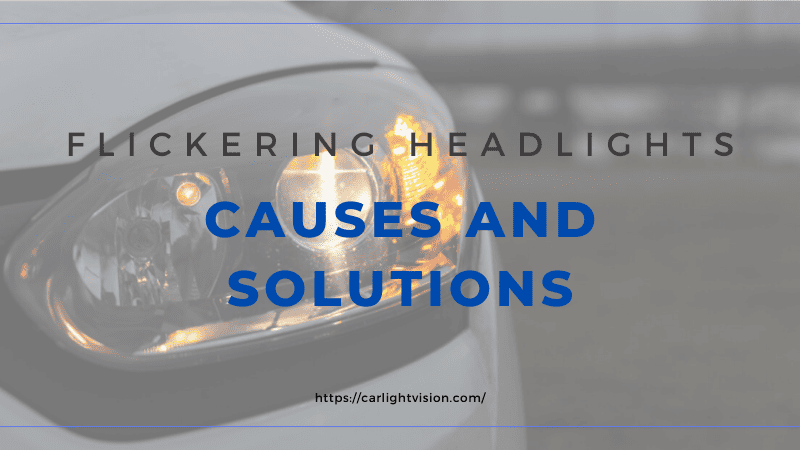 An application scenario or product detail of how to fix flickering headlights - Image 4