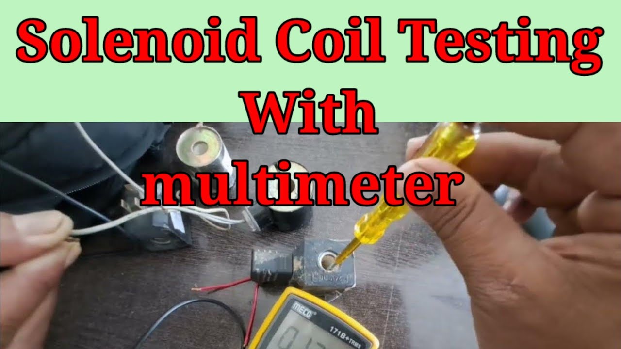 An application scenario or product detail of how to test solenoid with multimeter - Image 9