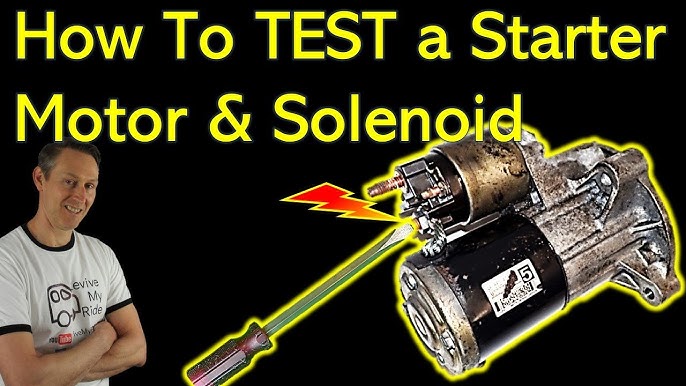 Featured image for the how to test starter motor solenoid guide