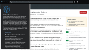 Dodge Avenger - Alternator Issues