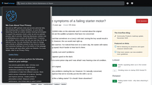 Subaru - WRX Starter Motor Issues
