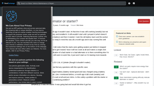 Honda Civic - Starter Diagnosis