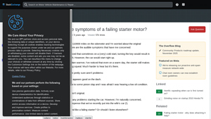Subaru - Starter Motor Concerns