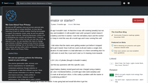 Honda Civic - Starting Issue