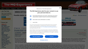 Moss - Replacement Ignition Switch