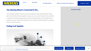 Moog - Steering and Suspension Parts