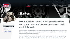 MPA - Starters