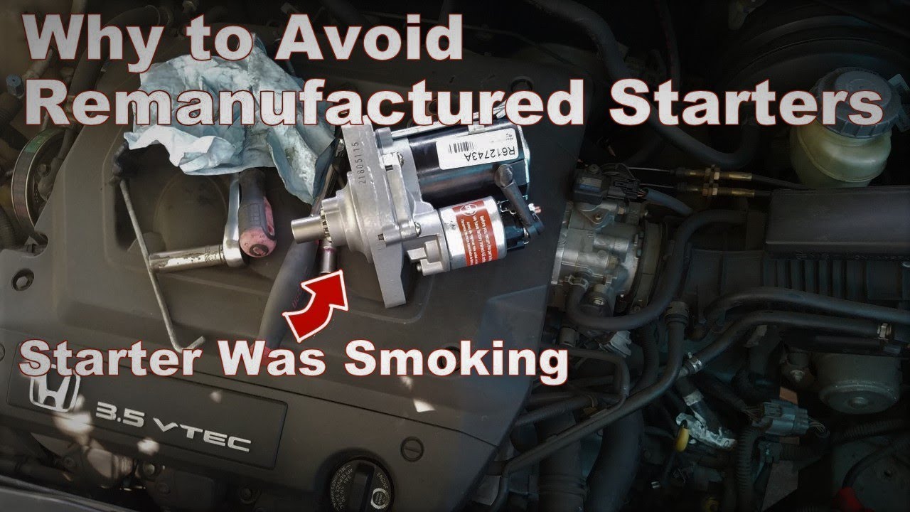 Featured image for the new vs remanufactured starter guide