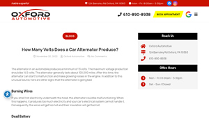 Oxford Automotive - Alternator Solutions