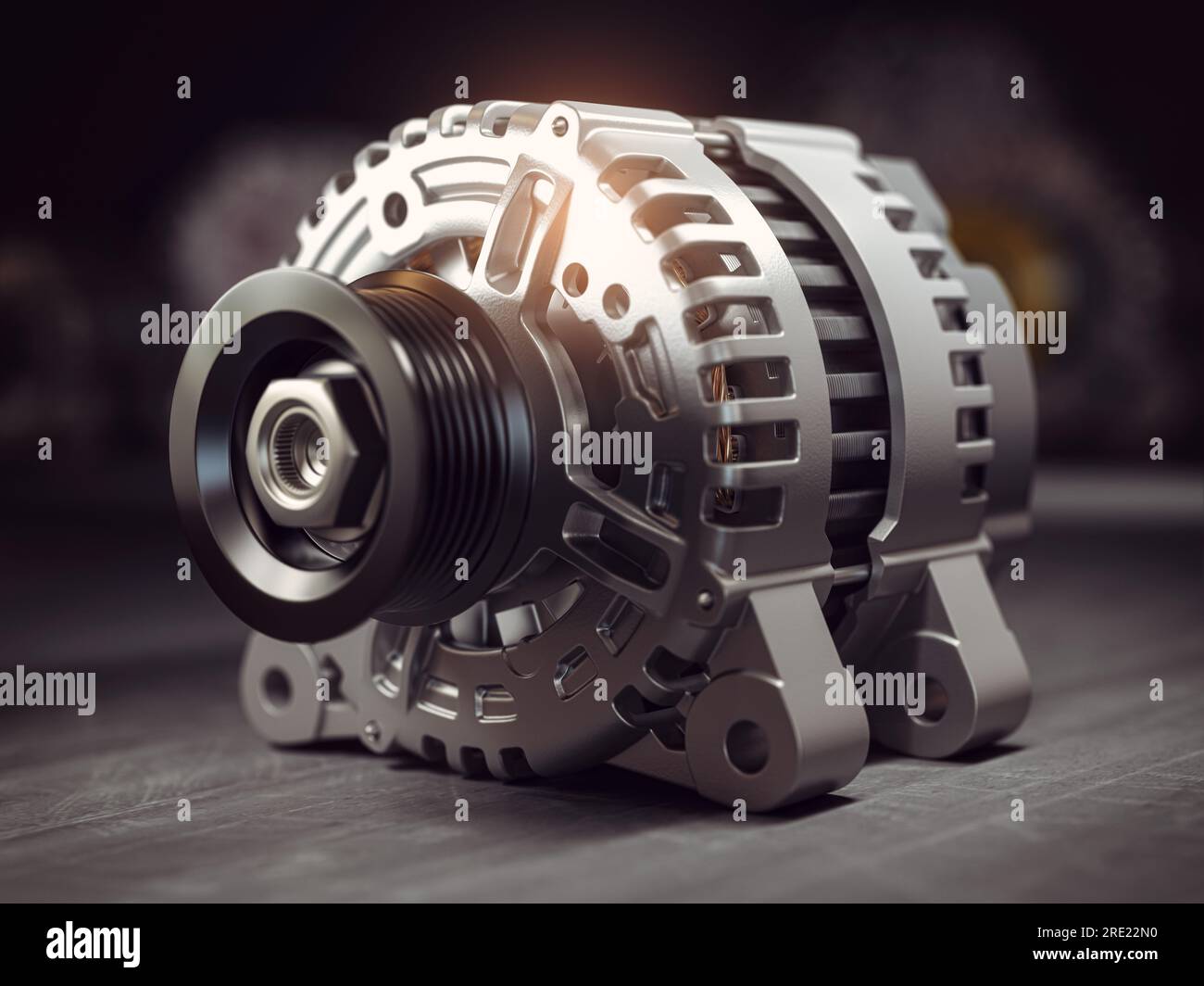 An application scenario or product detail of picture of a car alternator - Image 15
