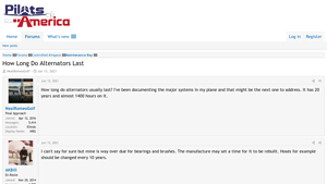Pilots of America - Alternator Maintenance Guide