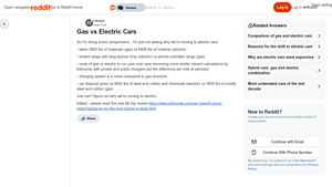 Gas vs Electric Cars - Key Comparison Points