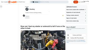 Reddit - Solenoid Jump Start Cable