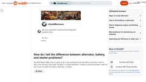 Nissan Altima - Power Diagnosis