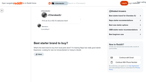 Napa - Reliable Starters