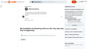 Reddit - Alternator and Battery Solutions