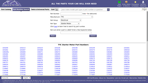 TYC - Electrical Parts